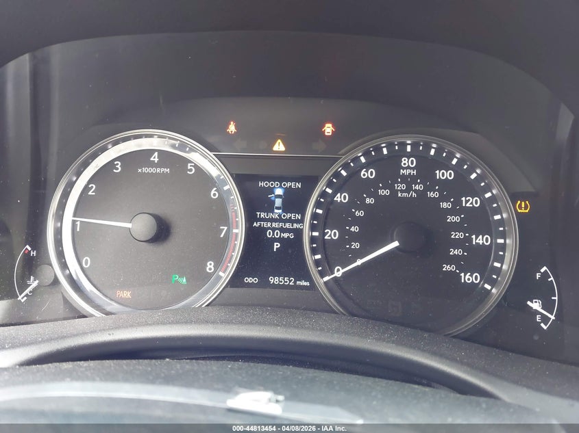 2014 Lexus Gs 350 VIN: JTHBE1BL2E5035641 Lot: 44813454