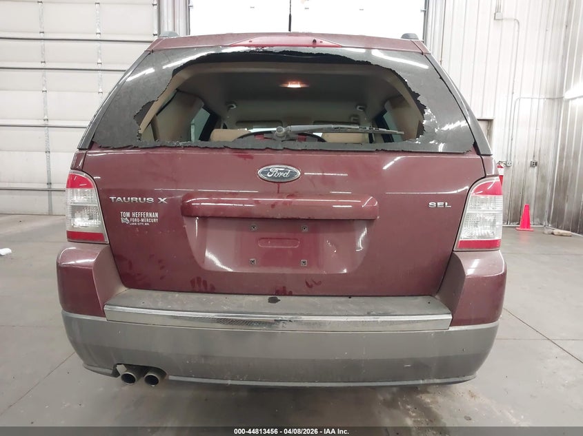 2008 Ford Taurus X Sel VIN: 1FMDK02W38GA09920 Lot: 44813456