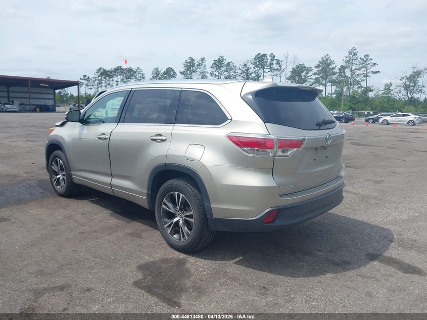 2016 Toyota Highlander Xle V6