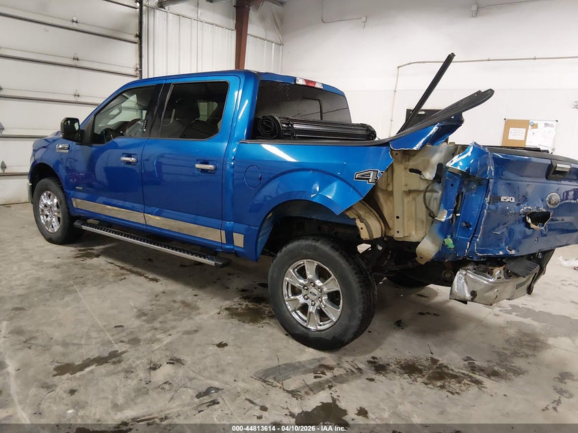 Vin: 1ftew1eg0gke14037, lot: 45310882, ford f-150 xlt 20163