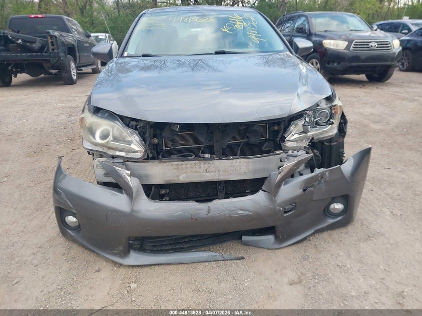 2012 Lexus Ct 200H Premium VIN: JTHKD5BH7C2112296 Lot: 44813628