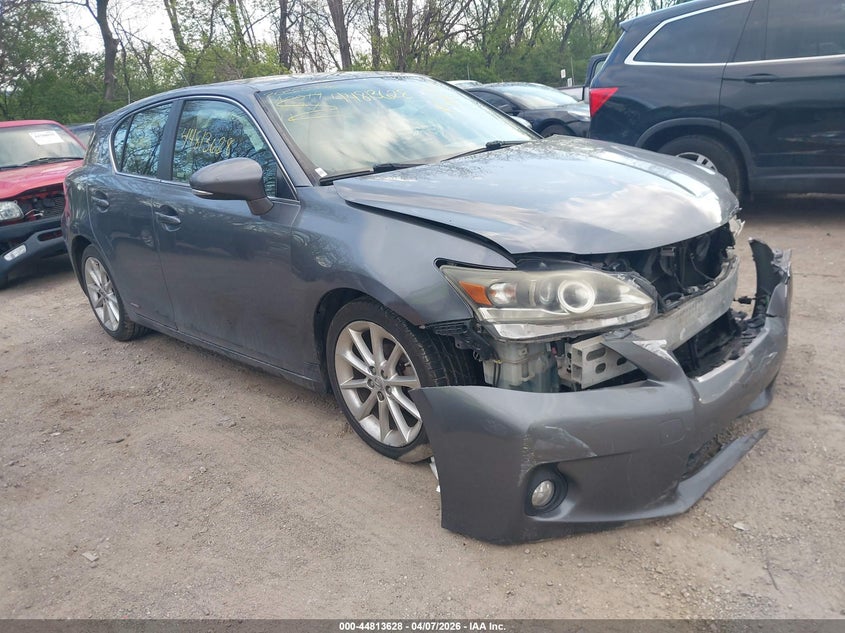 2012 Lexus Ct 200H Premium VIN: JTHKD5BH7C2112296 Lot: 44813628