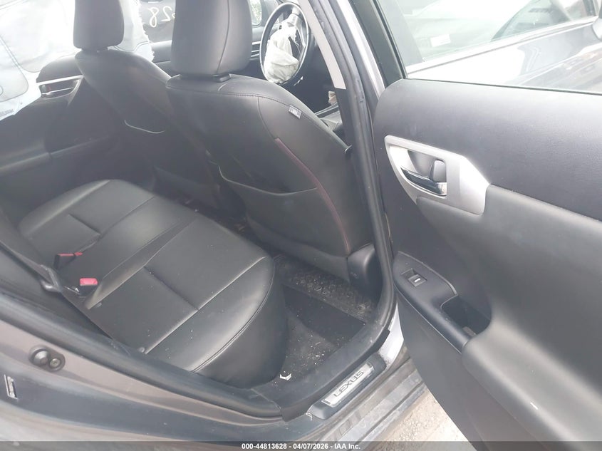 2012 Lexus Ct 200H Premium VIN: JTHKD5BH7C2112296 Lot: 44813628