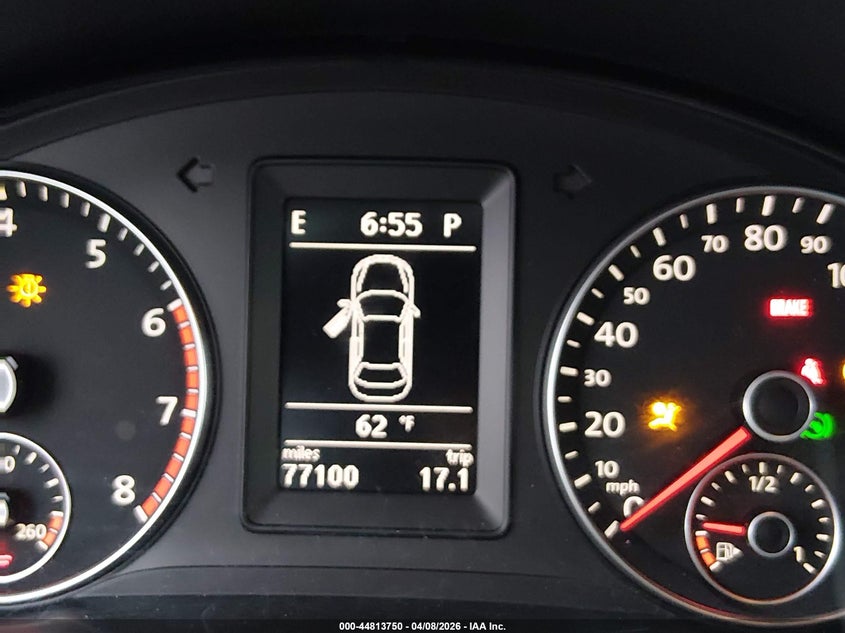 2012 Volkswagen Eos Komfort VIN: WVWBW7AH1CV001718 Lot: 44813750