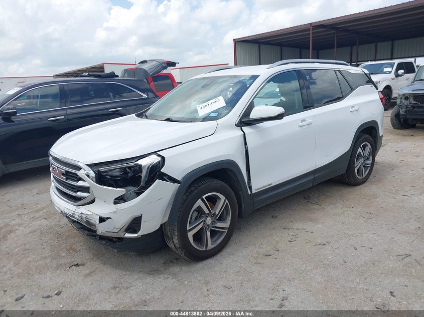 2021 Gmc Terrain 1.5 Fwd Slt white Lot 111044813862 Vin 3GKALPEV7ML314184