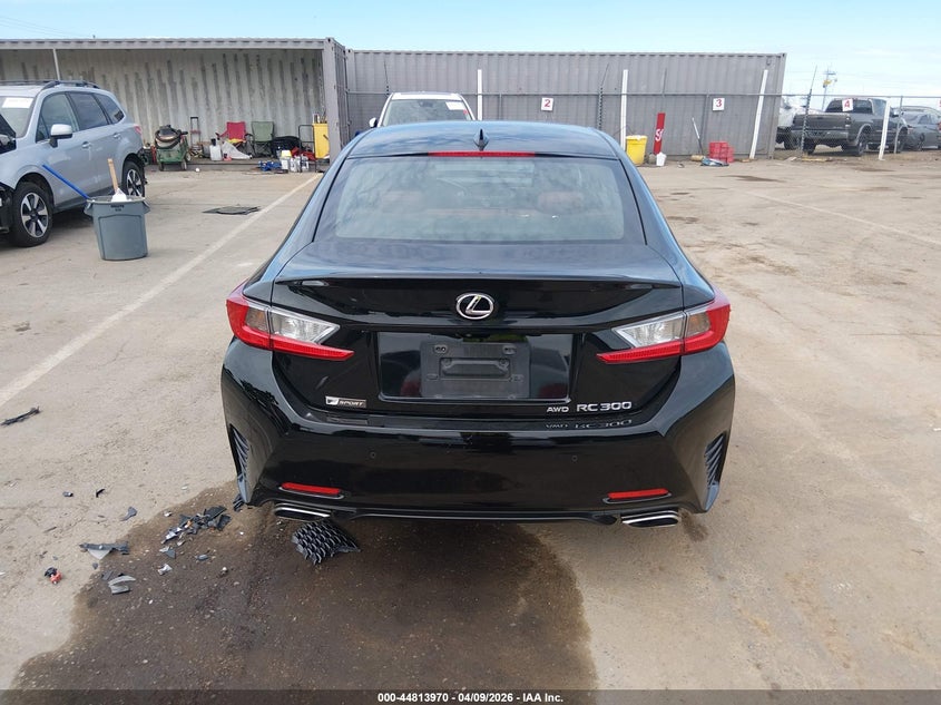 2016 Lexus Rc 300 VIN: JTHSM5BC1G5001123 Lot: 44813970