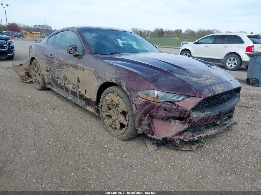 1FA6P8TH1J5112077 2018 Ford Mustang Ecoboost auction photo 1