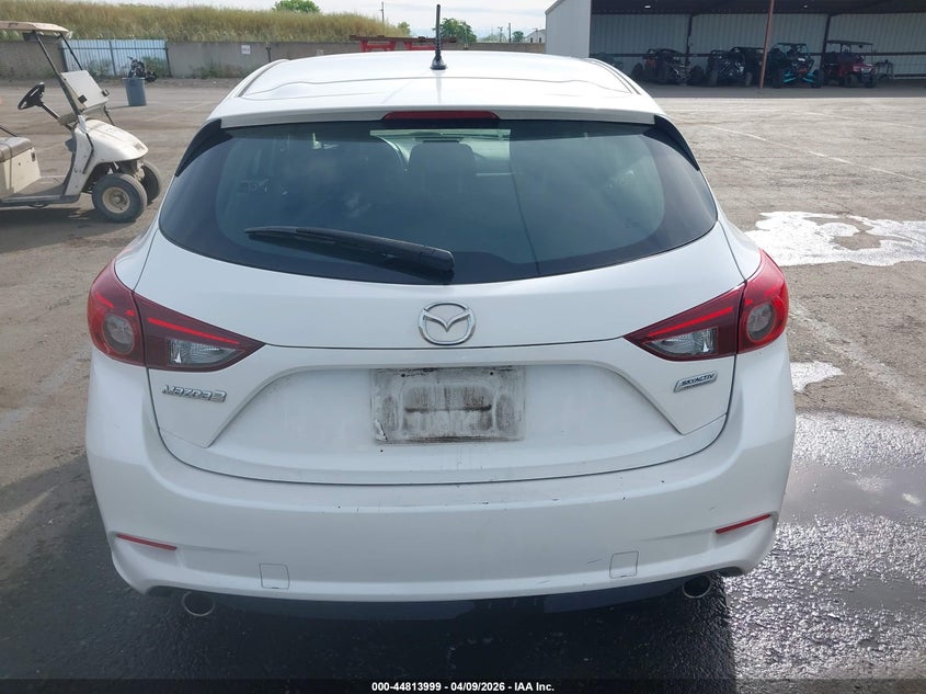 2018 Mazda 3 2.0 Sport white Lot 111044813999 Vin 3MZBN1K73JM245705