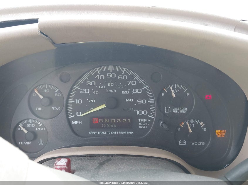 2000 Chevrolet Astro VIN: 1GNDM19W4YB154818 Lot: 44814069