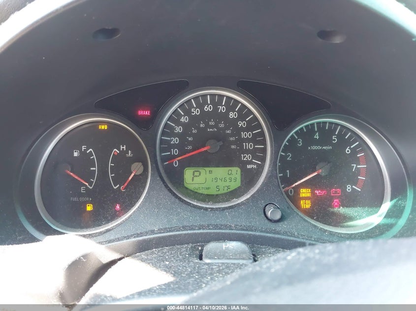 2006 Subaru Forester 2.5X VIN: JF1SG65676H711165 Lot: 44814117