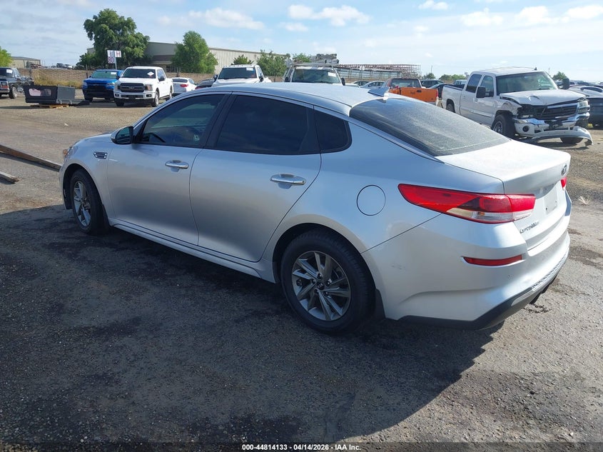 Vin: 5xxgt4l31kg325499, lot: 45311401, kia optima lx 20193