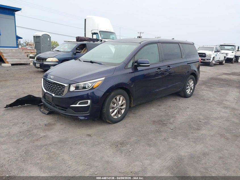 Vin: kndmb5c12l6658160, lot: 45311404, kia sedona lx 20202