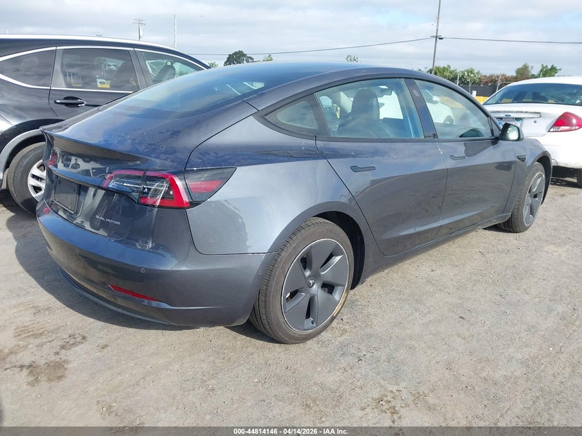 2022 Tesla Model 3 Long Range Dual Motor All-Wheel Drive