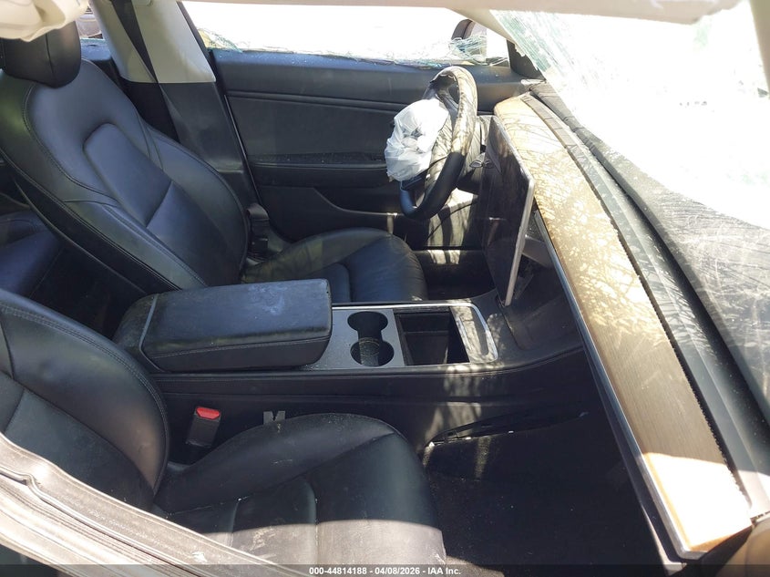 2021 Tesla Model 3 Long Range Dual Motor All-wheel Drive White Lot 111044814188 Vin 5YJ3E1EB4MF849585