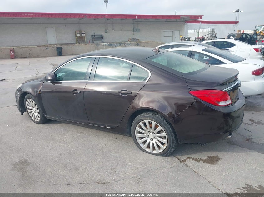 2011 Buick Regal Cxl Turbo Russelsheim VIN: W04GW5EV7B1136678 Lot: 44814301