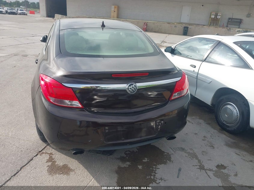 2011 Buick Regal Cxl Turbo Russelsheim VIN: W04GW5EV7B1136678 Lot: 44814301