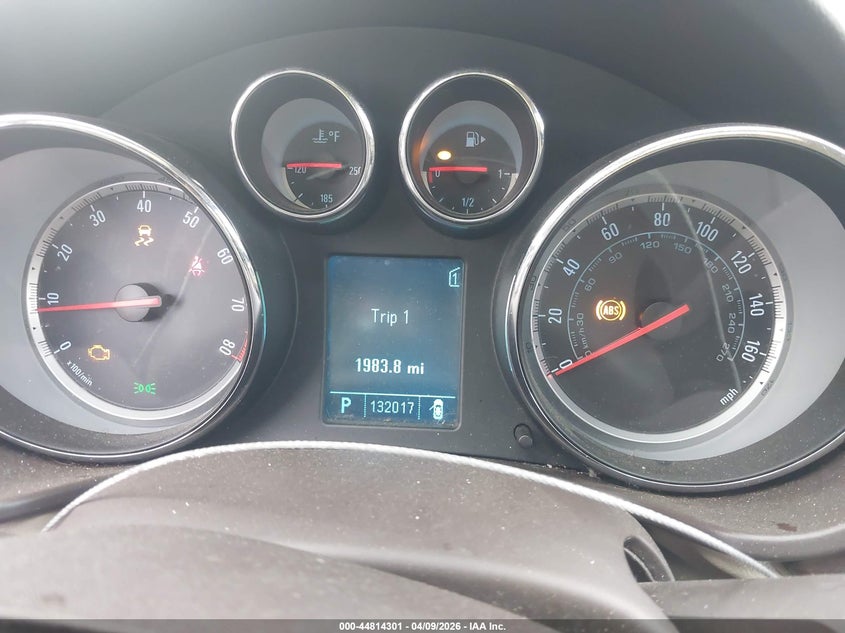 2011 Buick Regal Cxl Turbo Russelsheim VIN: W04GW5EV7B1136678 Lot: 44814301