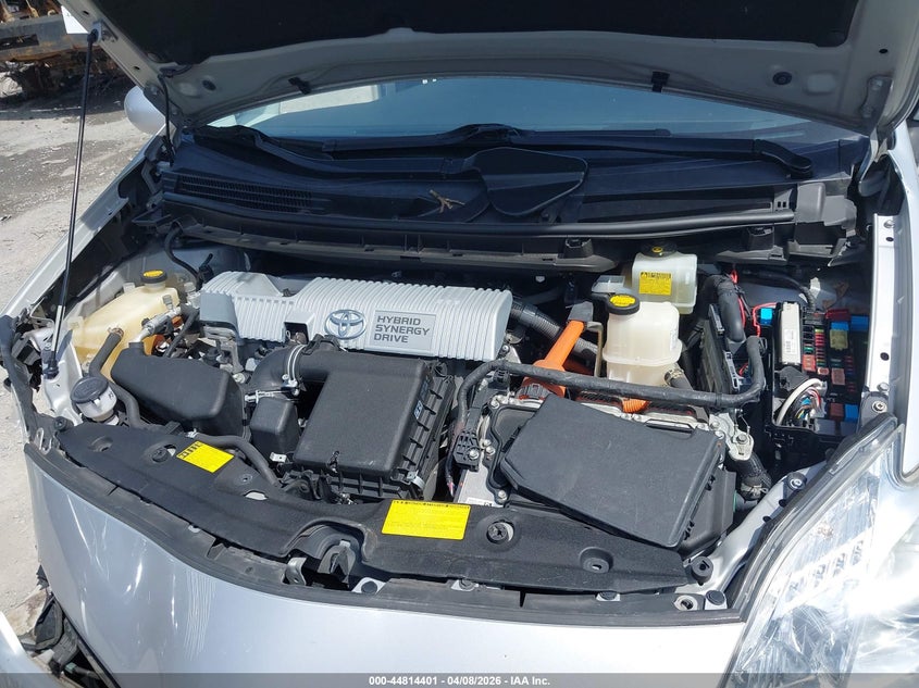2013 Toyota Prius 1.8 Four silver Lot 111044814401 Vin JTDKN3DU3D0349331