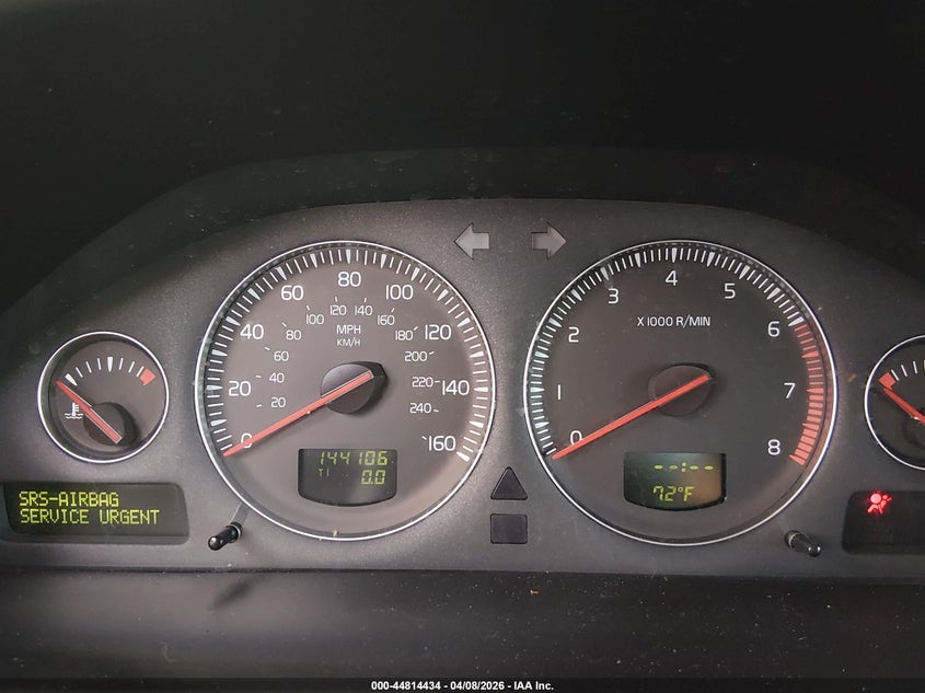 2008 Volvo S60 2.5T VIN: YV1RS592182676874 Lot: 44814434