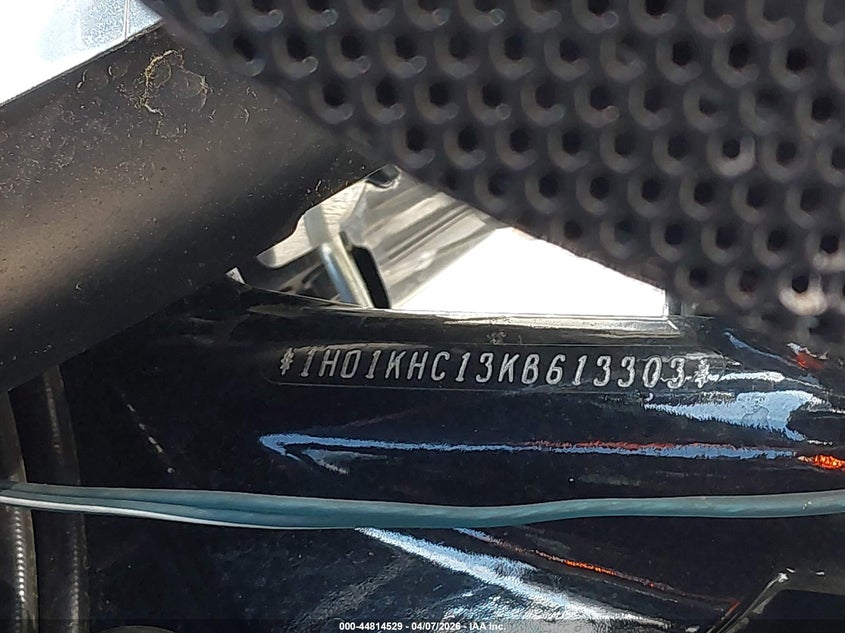 2019 Harley-Davidson Fltrx VIN: 1HD1KHC13KB613303 Lot: 44814529