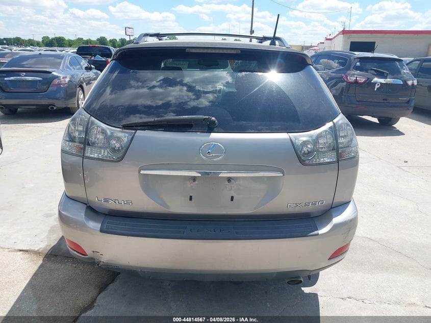 2005 Lexus Rx 330 VIN: JTJHA31U550097378 Lot: 44814567