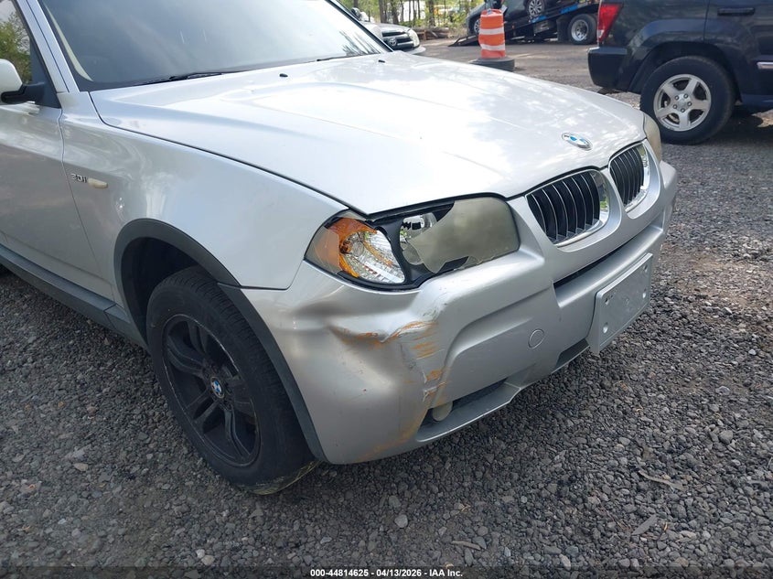 2006 BMW X3 3.0I VIN: WBXPA93426WG90120 Lot: 44814625