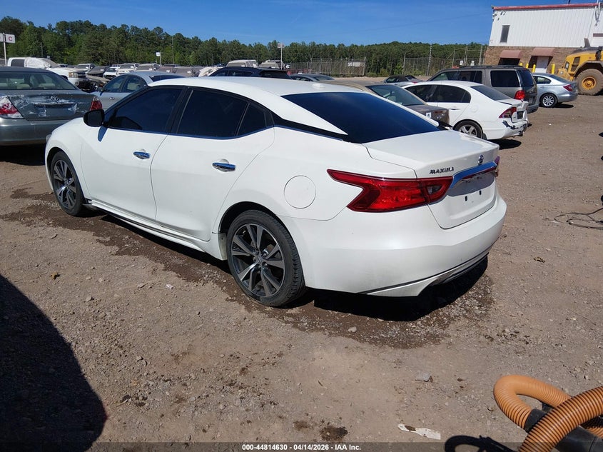 2016 Nissan Maxima 3.5 Platinum/3.5 S/3.5 Sl/3.5 Sr/3.5 Sv