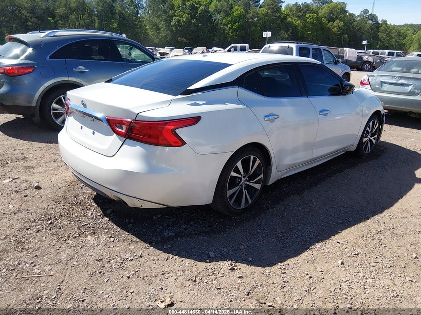 2016 Nissan Maxima 3.5 Platinum/3.5 S/3.5 Sl/3.5 Sr/3.5 Sv