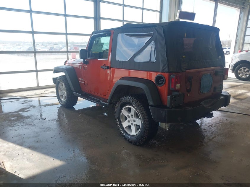 Vin: 1c4ajwag1el225582, lot: 45311903, jeep wrangler sport 20143