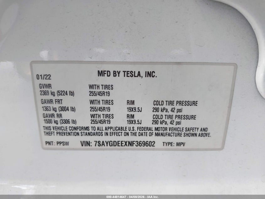 TESLA MODEL Y - zdjęcie 9