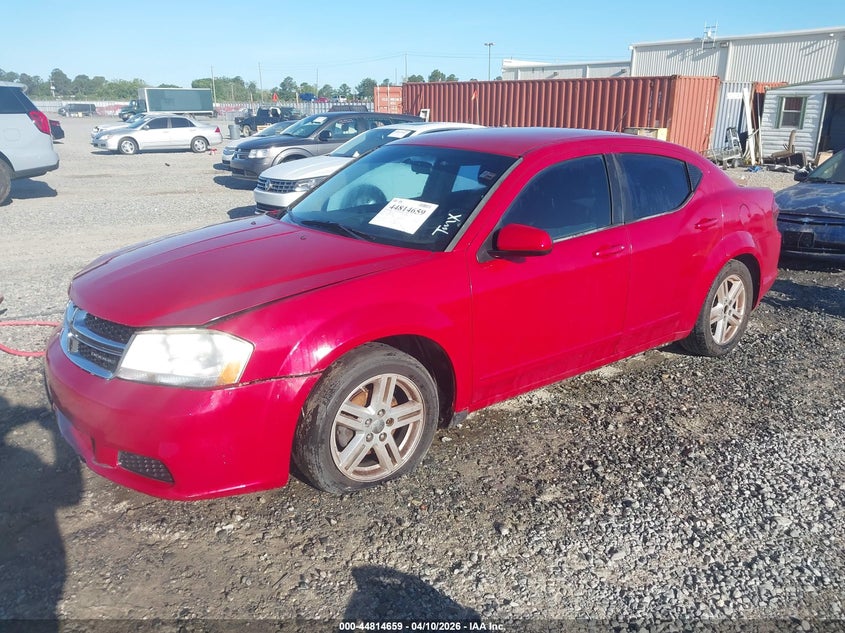 Vin: 1c3cdzcb7cn179393, lot: 45311931, dodge avenger sxt 20122