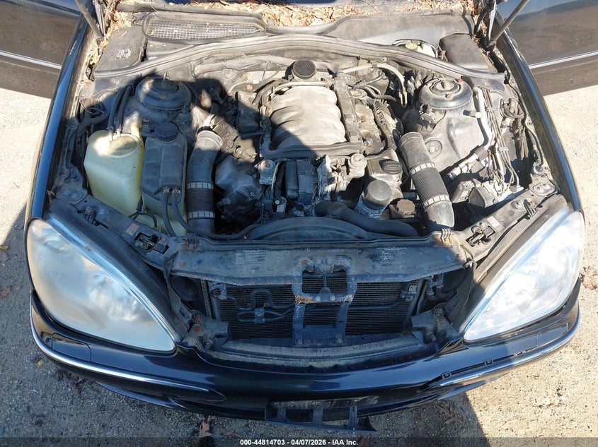 2004 Mercedes-Benz S 500 4Matic VIN: WDBNG84JX4A396746 Lot: 44814703