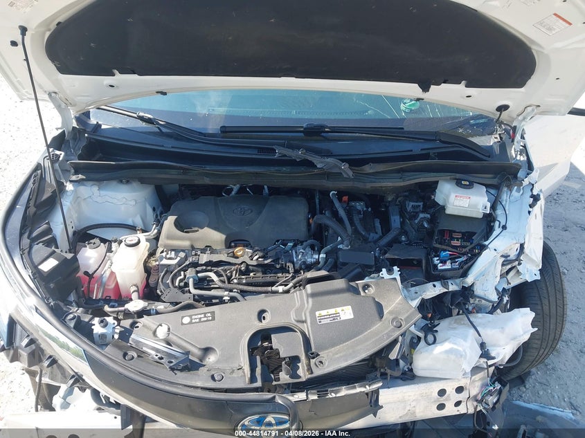 2022 Toyota Sienna Xle VIN: 5TDYRKEC0NS106234 Lot: 44814791