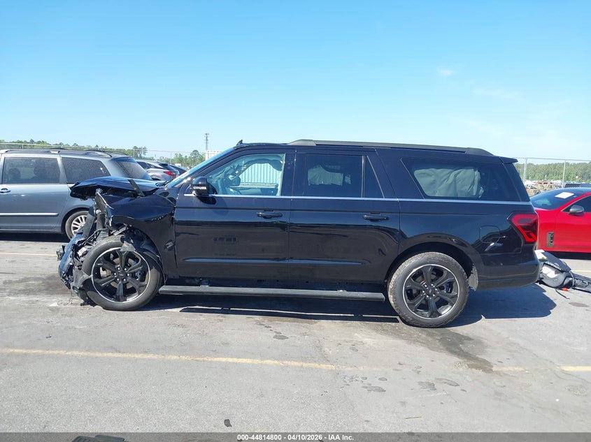 2023 Ford Expedition 3.5 Limited Max black Lot 111044814800 Vin 1FMJK2A86PEA48688