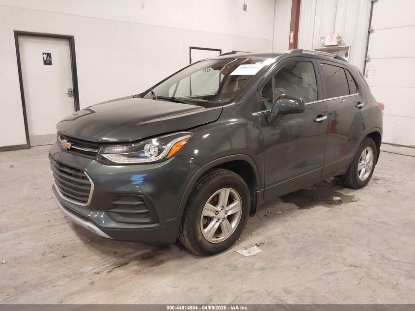 2017 Chevrolet Trax 1.4 Lt grey Lot 111044814804 Vin 3GNCJPSB8HL252585