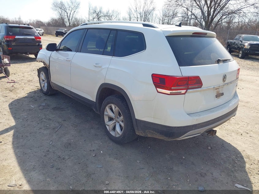 2018 Volkswagen Atlas 3.6L V6 Se/3.6L V6 Se W/Technology