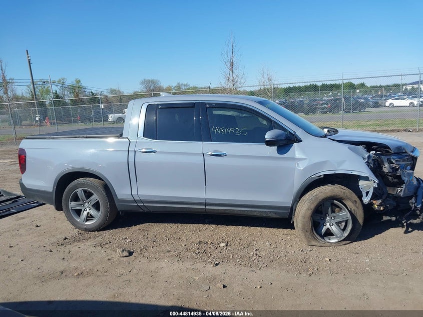 2022 Honda Ridgeline Rtl-E VIN: 5FPYK3F75NB037953 Lot: 44814935