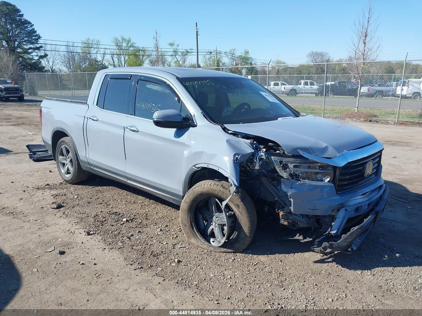 VIN 5FPYK3F75NB037953 2022 HONDA RIDGELINE RTL-E
