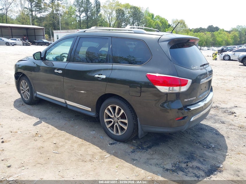 2015 Nissan Pathfinder 3.5 Sl grey Lot 111044814951 Vin 5N1AR2MM7FC638557