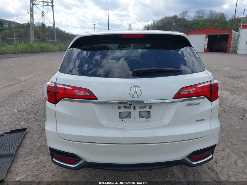 2016 Acura Rdx Acurawatch Plus Package VIN: 5J8TB4H37GL013075 Lot: 44815055