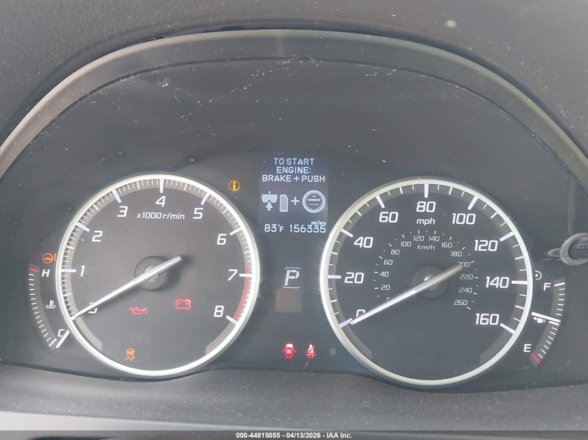 2016 Acura Rdx Acurawatch Plus Package VIN: 5J8TB4H37GL013075 Lot: 44815055