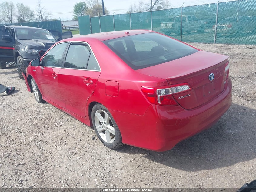 2014 Toyota Camry Hybrid Se Limited Edition