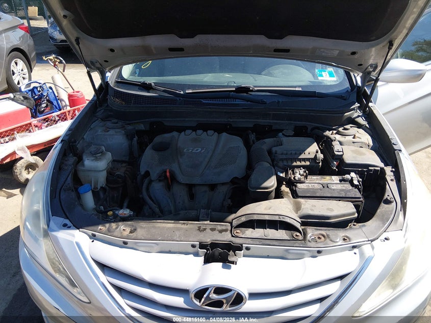 2013 Hyundai Sonata 2.4 Gls silver Lot 111044815100 Vin 5NPEB4AC9DH620404