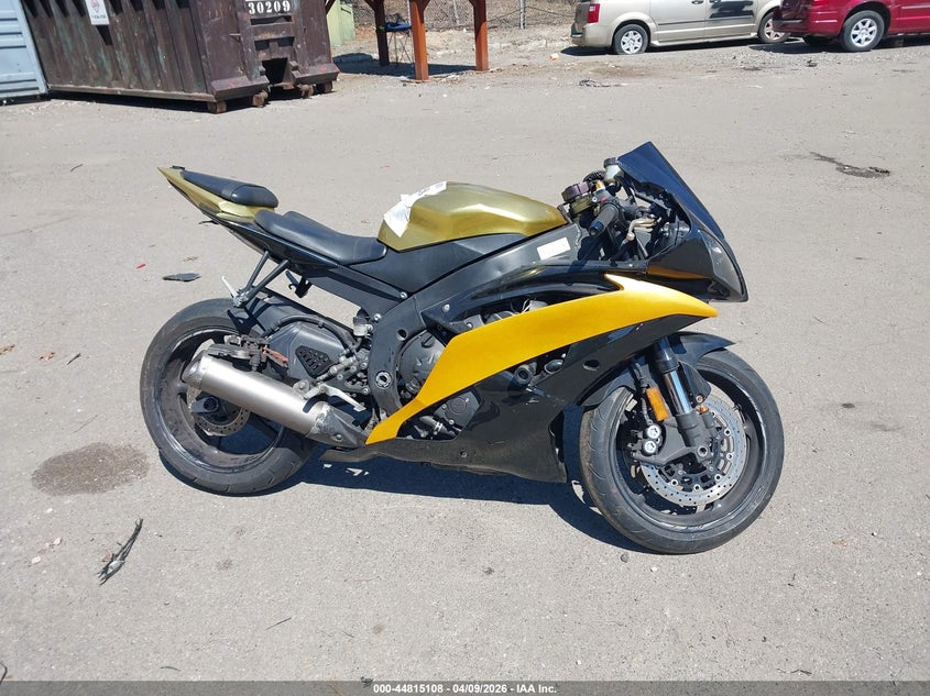 2016 Yamaha Yzfr6 VIN: JYARJ16E8GA037200 Lot: 44815108