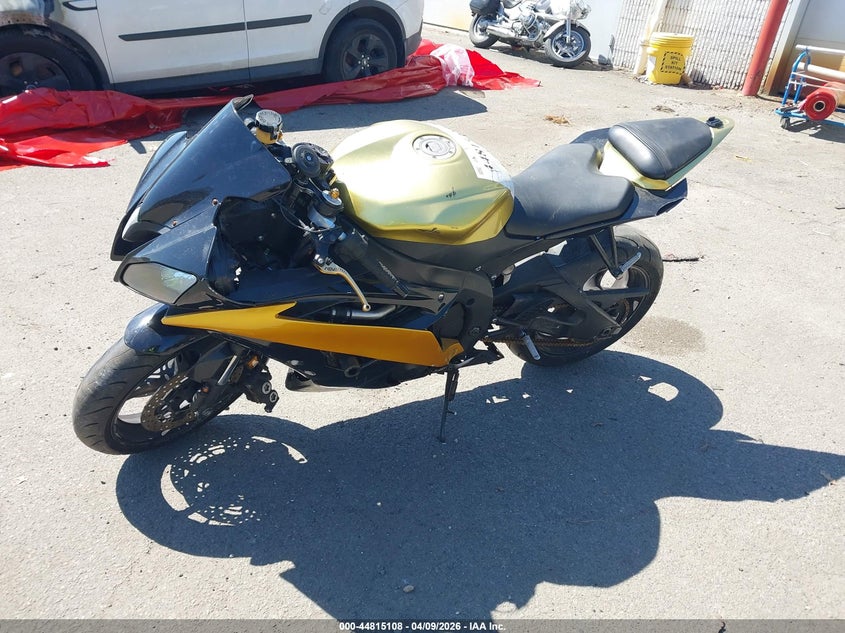 2016 Yamaha Yzfr6 VIN: JYARJ16E8GA037200 Lot: 44815108