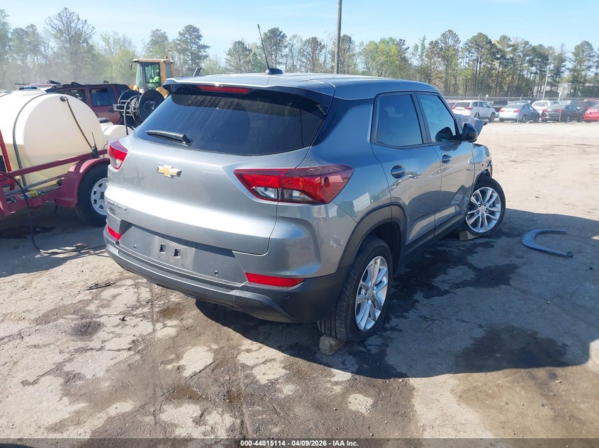 Vin: kl79mmsl5tb033639, lot: 45312386, chevrolet trailblazer fwd ls 20264