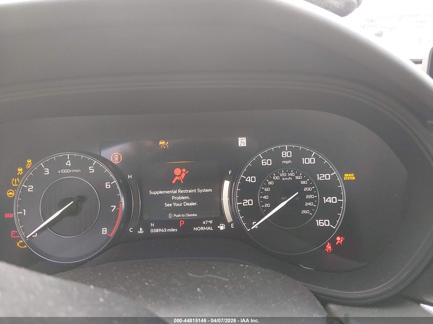 2021 Acura Tlx Technology Package VIN: 19UUB5F43MA007531 Lot: 44815146