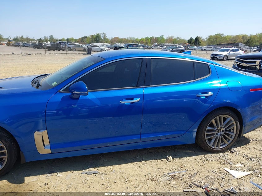 2018 Kia Stinger VIN: KNAE15LA3J6032117 Lot: 44815149