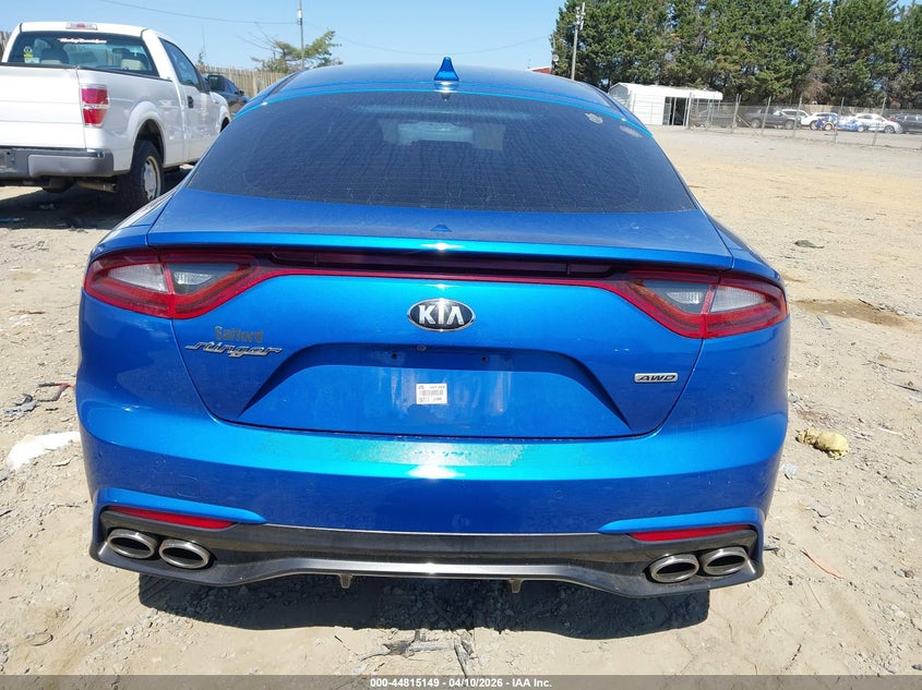 2018 Kia Stinger VIN: KNAE15LA3J6032117 Lot: 44815149