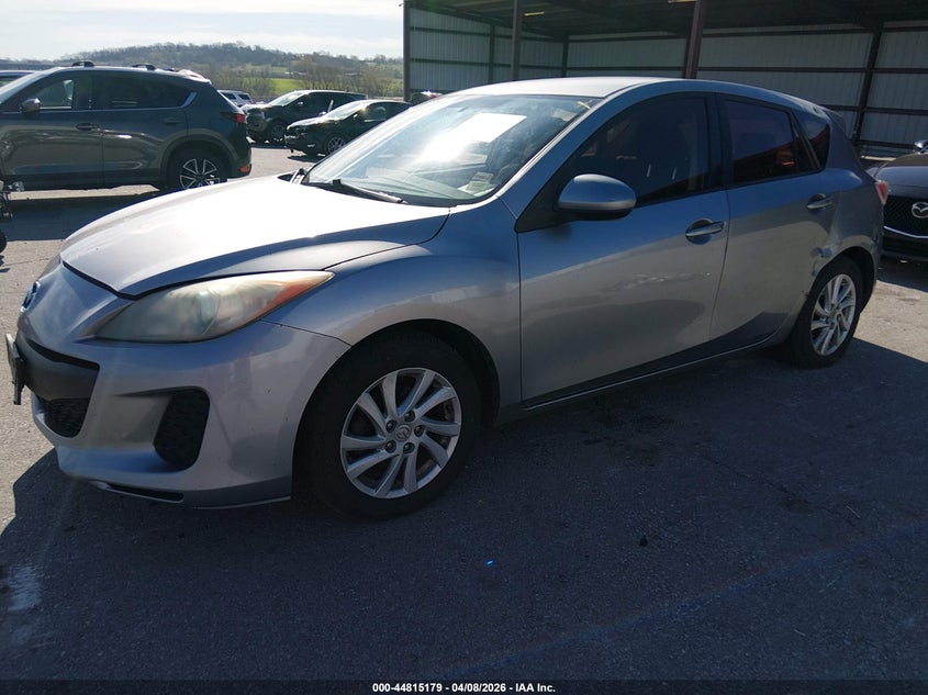 Vin: jm1bl1l81c1642278, lot: 45312451, mazda mazda3 i touring 20122